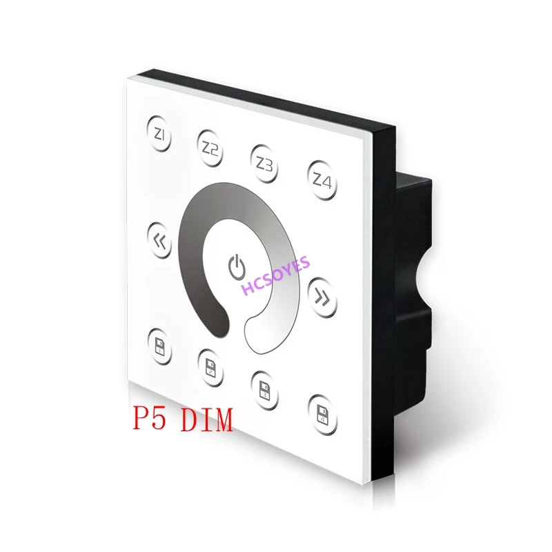 BC P5/P6/P7/P8 DMX512 сенсорная панель с затемнением/CCT/RGB/RGBW контроллер для светодиодной