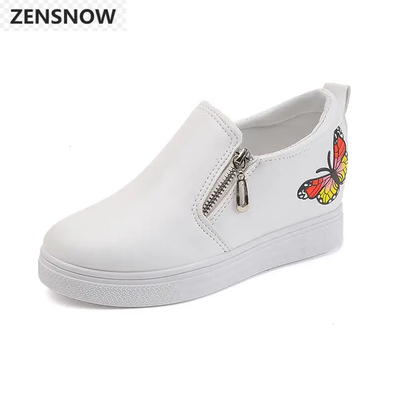 Весна 2018 Новый Для женщин увеличение толстая подошва педаль стильные и удобные