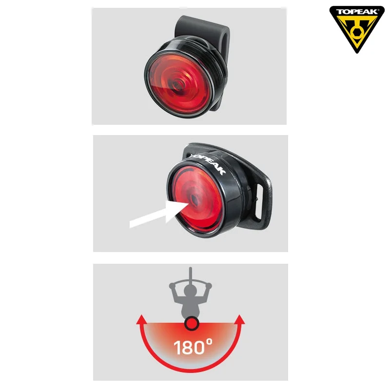 Topeak хвост LUX TMS071 дорожный велосипед задний светильник на раму велосипеда Bicicleta