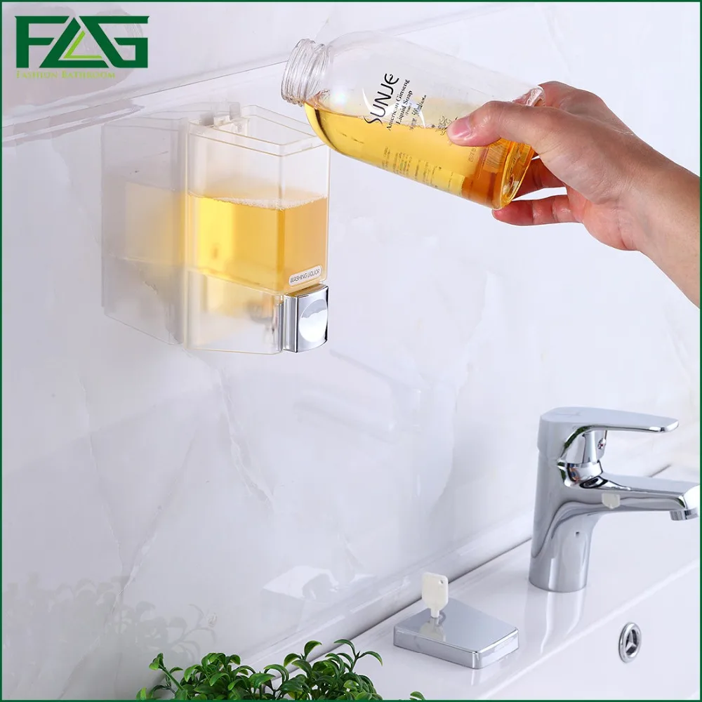 FLG 250 мл настенное жидкое мыло для душа диспенсер шампуня дозатор мыла с замком