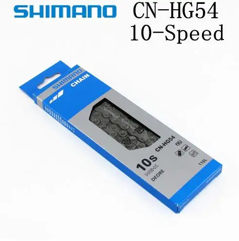 Цепь SHIMANO DEORE M6000 M610 HG54 10 скоростная цепь для горного велосипеда велосипедная CN
