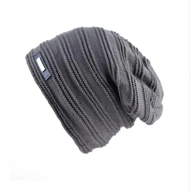 Модный бренд вязать шапочки зимняя Шапки для Для мужчин женщин шапочка зимние
