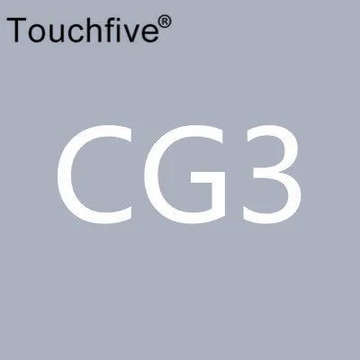 CG3 TOUCHFIVE опционально цвет соответствия искусство маркеры Кисть ручка эскиз на спиртовой основе маркеры двойная головка манга ручки для рисования товары для рукоделия - Цвет: CG3
