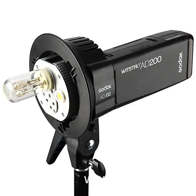 Godox AD B2 двойная мощность головка Bowens для установки 2 AD200 карманная вспышка или eVOLV