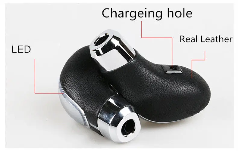 Стайлинг автомобиля сенсорный телефон активированный датчик 7 цветов RGB