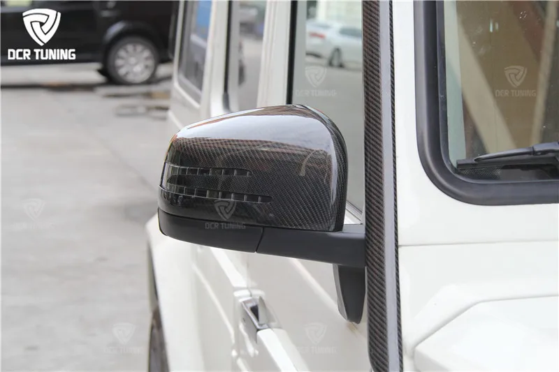 Для Mercedes G класс Крышка для зеркала из углеродного волокна Amg G55 G63 W463 GL GLE 43 63 M класс W166 X166 боковые крышки из углеродного волокна