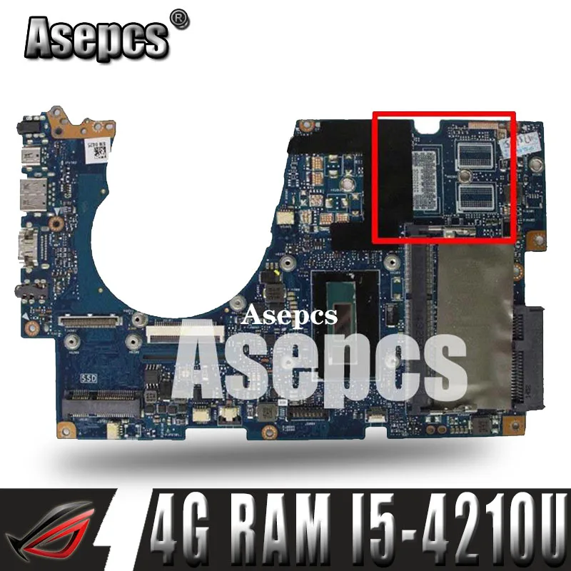 Asepcs UX303LA материнская плата для ноутбука ASUS UX303LA UX303LB UX303LN UX303L UX303 тестовая оригинальная материнская плата 4G ram I5-4210U
