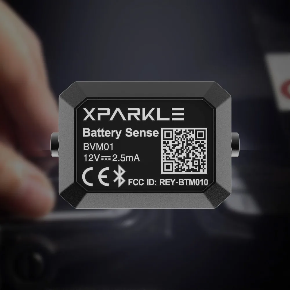 XPARKLE батарея чувство BVM01 автомобильный аккумулятор монитор здоровья с Bluetooth и телефон приложение дисплей для автомобилей запчасти