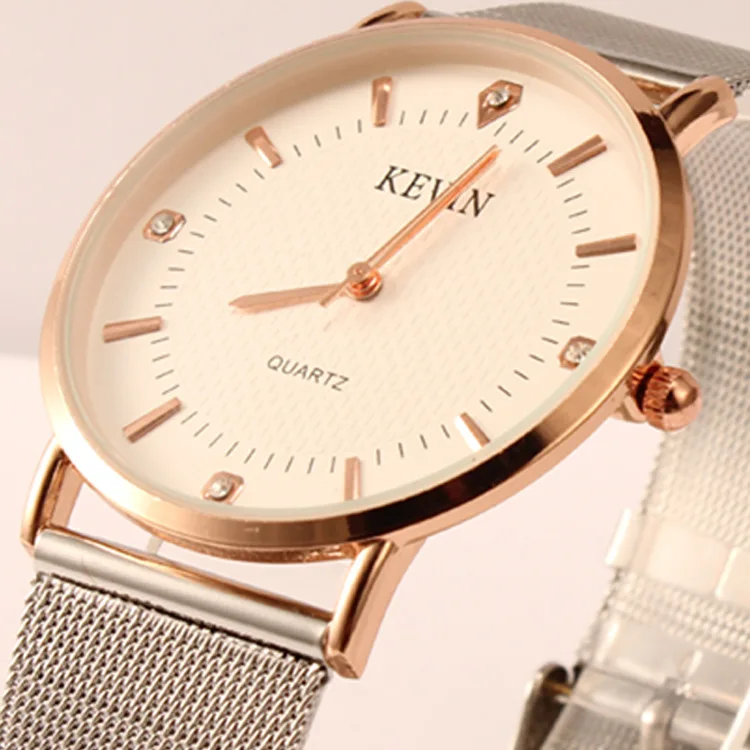 100 шт. мужские кварцевые наручные часы с сетчатым ремешком|masculino|masculinos relogiosmasculino