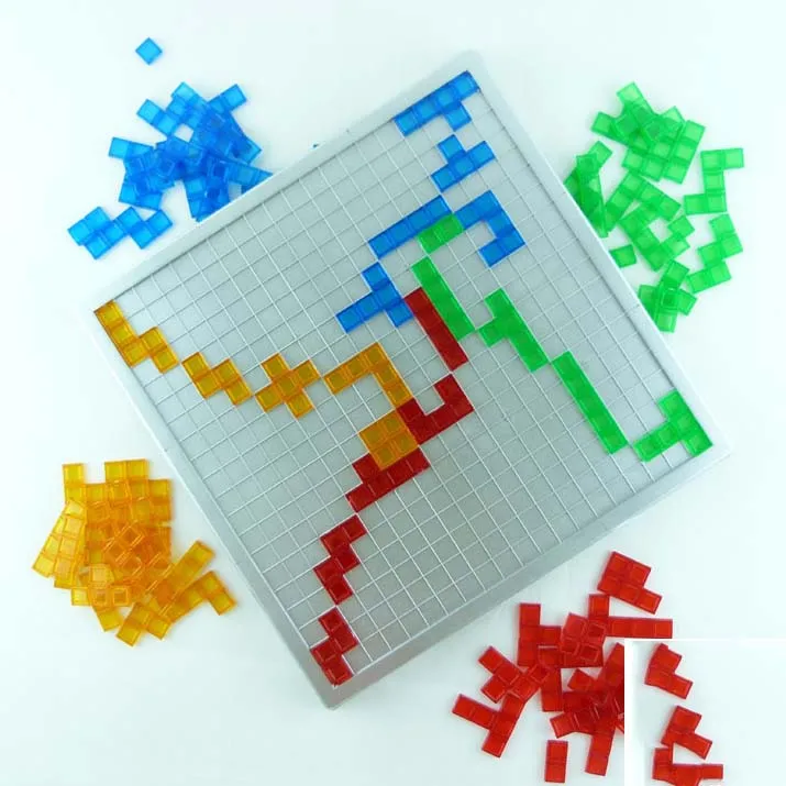 Настольная игра Blokus Smart Puzzle английская версия Вечерние игры для детей игрушки Tos