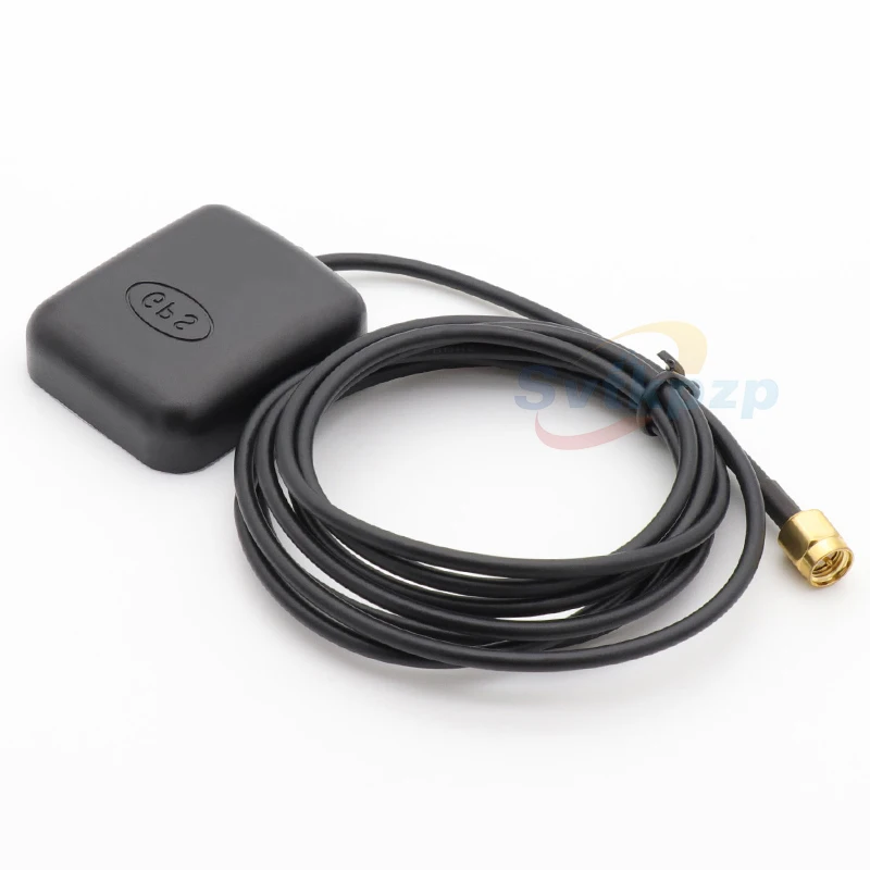 28dBi Waterproof GPS Receiver Antenna Magnetic Mount 3-5V Car 1575.42MHz GPS Antenna with SMA Male Connector 5M Long Cable