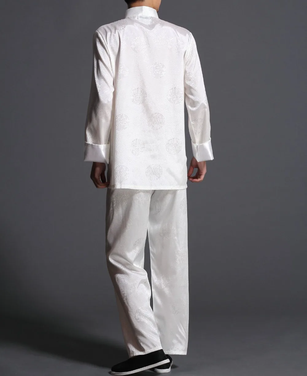 Мужские традиционные костюмы Тан 5 цветов красный/синий/белый/черный наборы