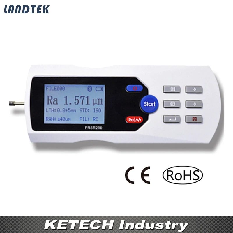 Цифровой портативный измеритель шероховатости поверхности PRSR200 сертификация