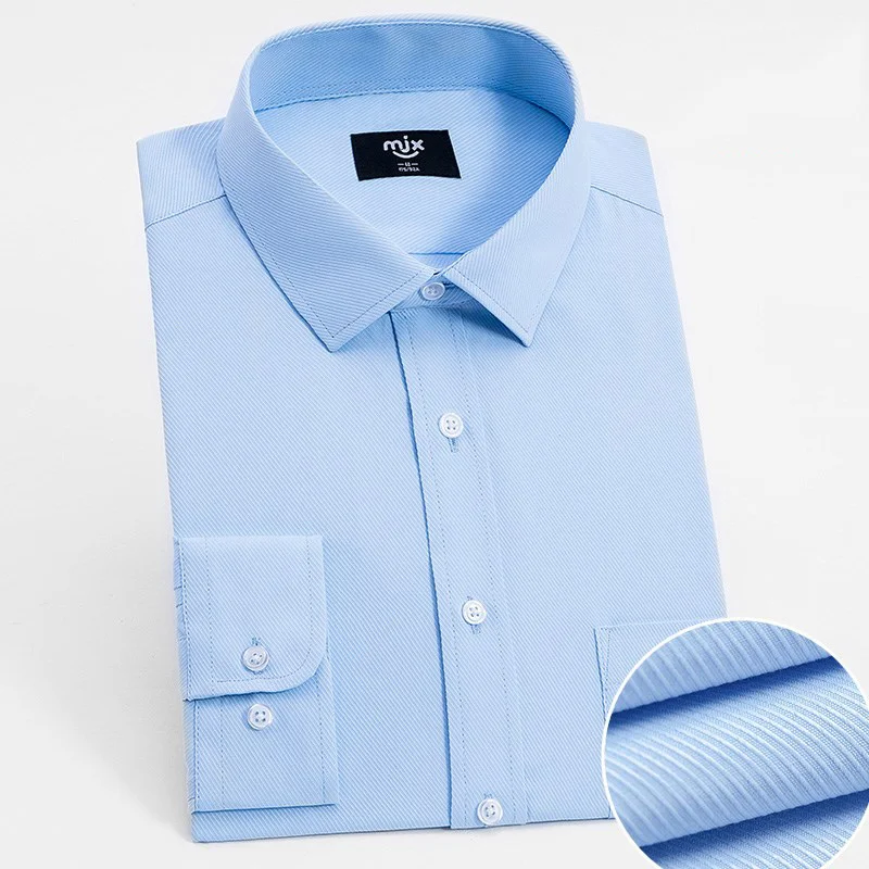 Рубашка мужская деловая приталенная брендовая сорочка с длинными рукавами