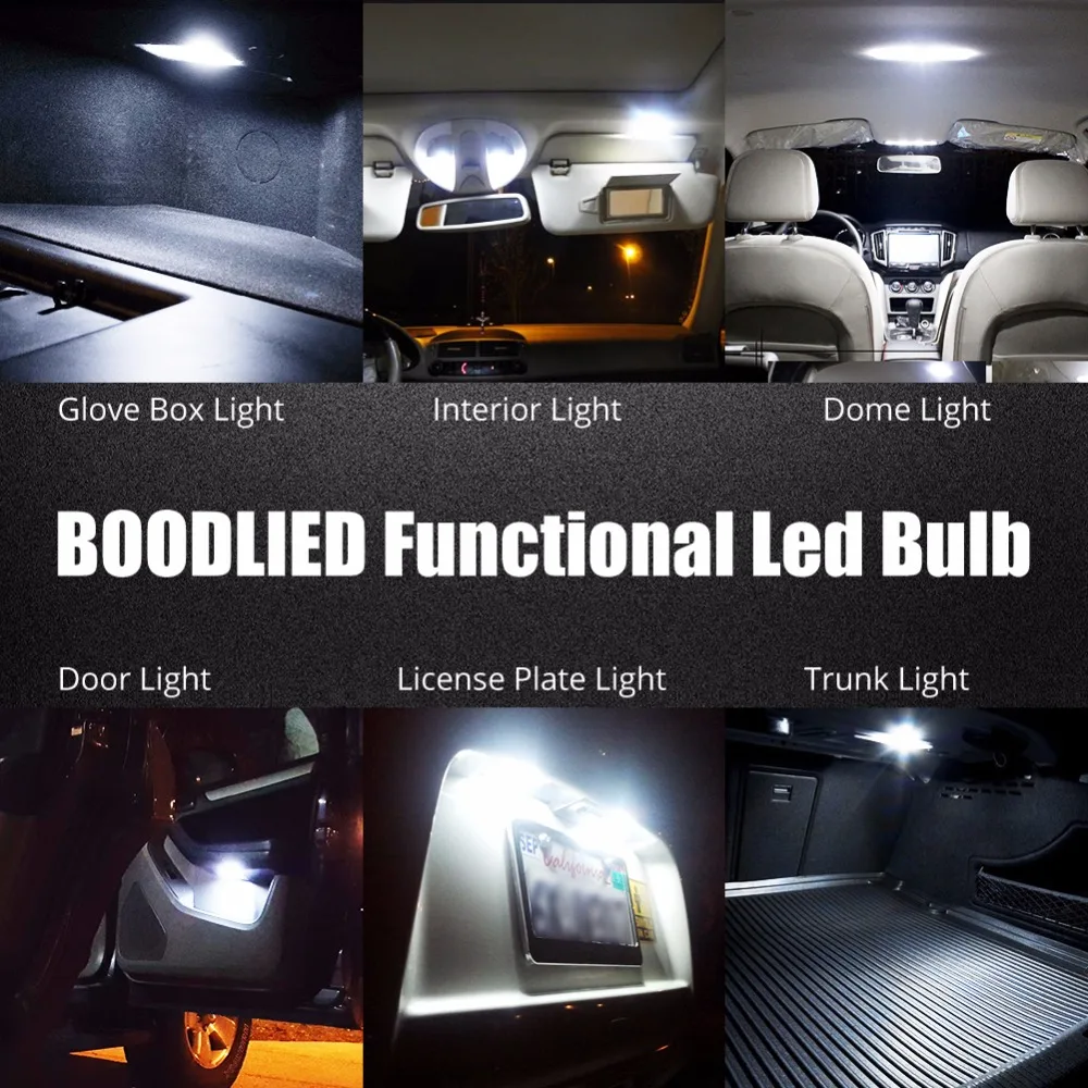 

4 . 39 LED C5W C10W LED CANBUS 4014 SMD DC 12V