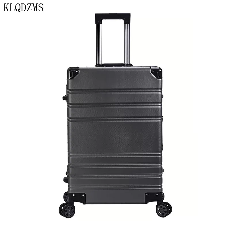 Новый популярный чемодан KLQDZMS 20 дюймов ручная сумка Женский дорожный Спиннер на