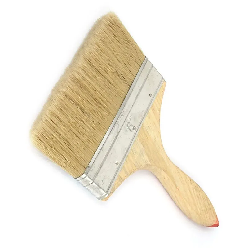 6 дюймовая ширина мягкая щетина Рисование маслом кисть для рисования ручка|Кисти