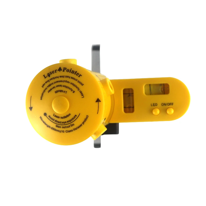 Лазерный уровень с горизонтальными вертикальными точечными перекрестными