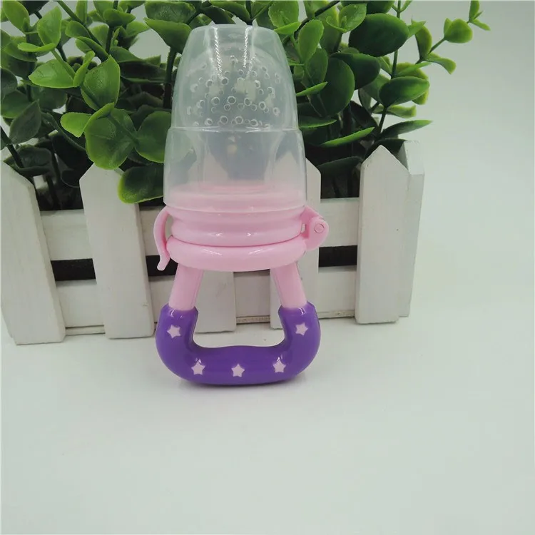 Pacifier Pink S Fresh Fruit Food Kids Nipple Feeding Safe Milk Feeder Baby Pacifier Bottles Nipple Teat Nibbler Drop Shipping Feeding Pacifier - Цвет: Pacifier Pink S