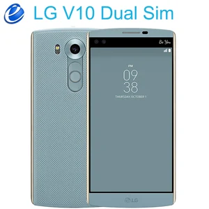 lg v10 h961n 2 sim 4g lte dual sim android mobile phone hexa core 5 7 16 0mp 4gb ram 64gb rom 25601440 smartphone free global shipping