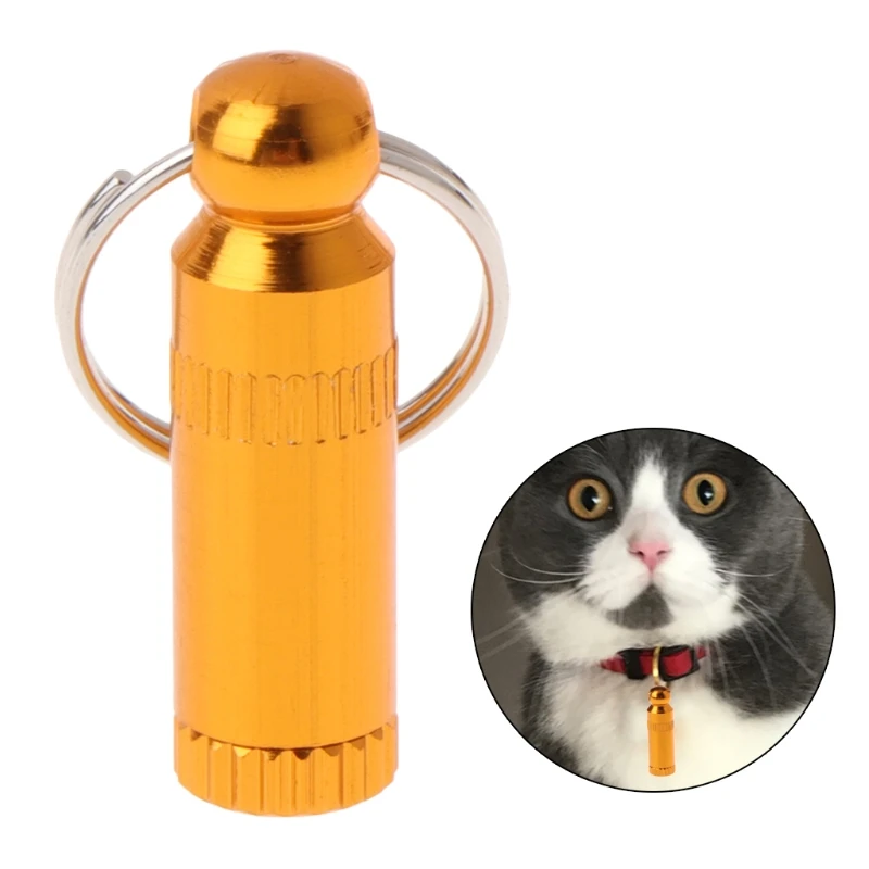 

Cat Collar Pet Personalized Anti Lost Metal Identification Phone Tag Dogs Puppy