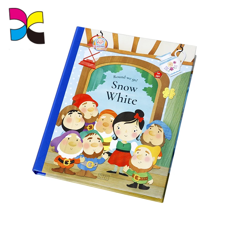 Детские книги 3D дизайн печать индивидуальный размер картон Дети Обучение