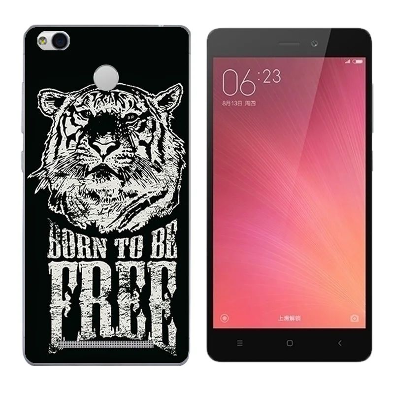 for Coque Xiaomi Redmi 3S Case Cover 5.0 Character Printing TPU Silicone 3 Pro Hongmi S |