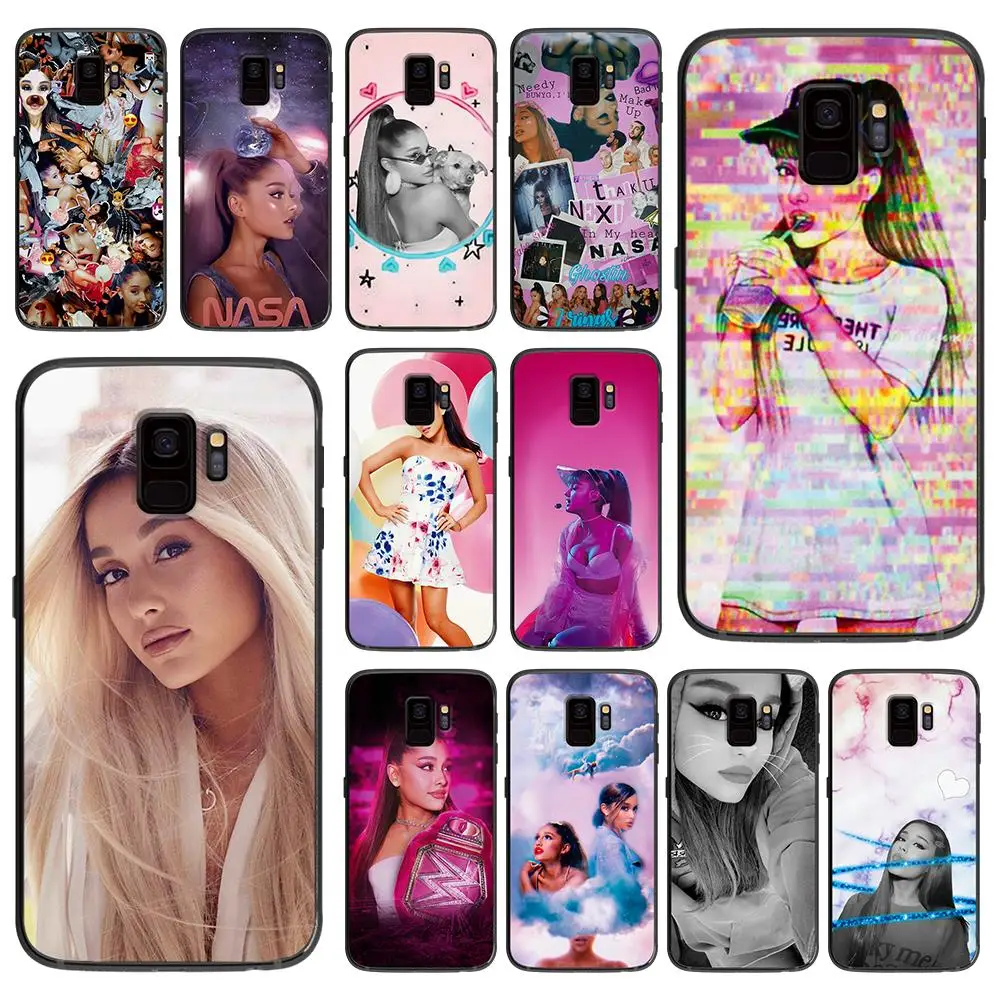Чехол для телефона Cat Ar Ariana Grande samsung Galaxy A5 A6 A7 A8 A9 2017 Plus M10 M20 M30 силиконовые чехлы