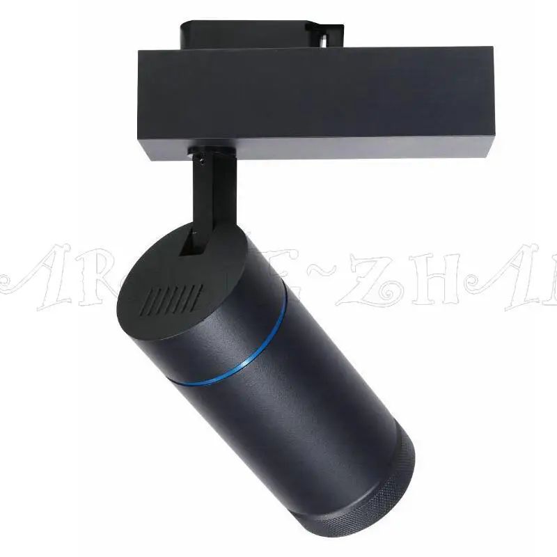 white or black shell COB LED Track Lighting 30W AC85-265V cree Spotlights Rail Lamps | Лампы и освещение