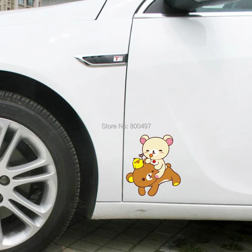 Новейшая автомобильная накладка мультяшный медведь Rilakkuma игровые автомобильные