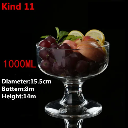 PC акриловая пластиковая прозрачная чашка для мороженого с песочным соком молока