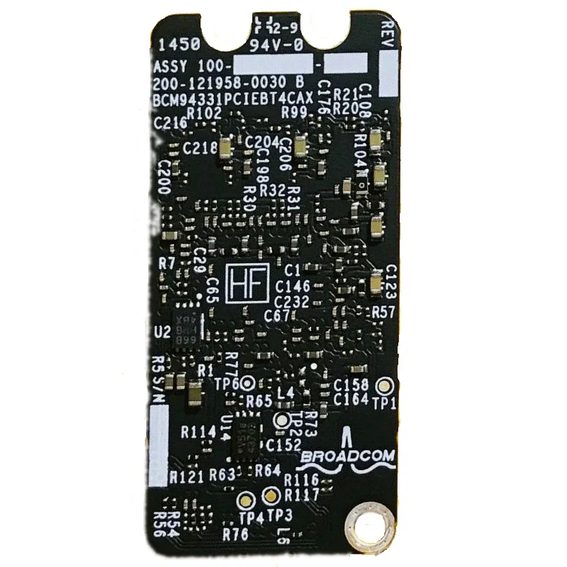 

5 шт./лот Wifi Беспроводная Bluetooth 4,0 Карта Аэропорта для Macbook Pro 13 "A1278 15" A1286 17 "A1297 2011 ~ 2012 BCM94331PCIEBT4CAX