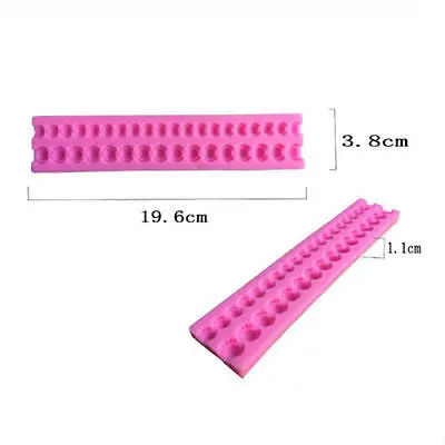 Горячая Распродажа поделок из бисера и жемчужной нитью силиконовая форма для