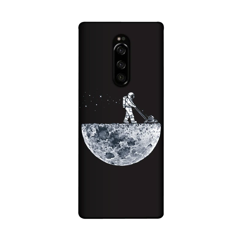 Мягкий силиконовый чехол для sony Xperia 1, чехол для телефона с рисунком, чехол s для sony Xperia 10 Plus, матовый чехол с рисунком цветов