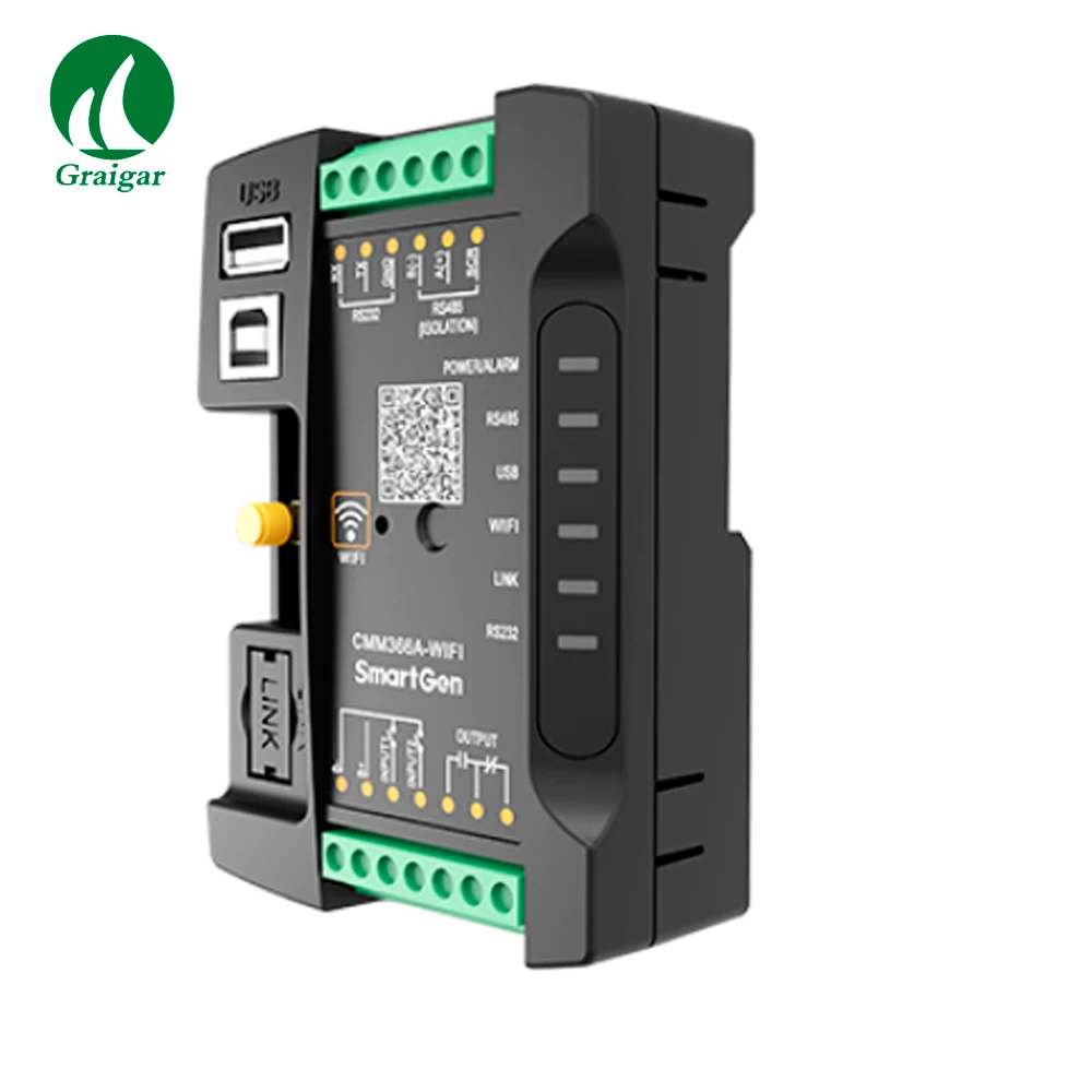 Модуль связи для мониторинга облака Smartgen CMM366A-WIFI с портом RS485 usb-портом или RS232 |