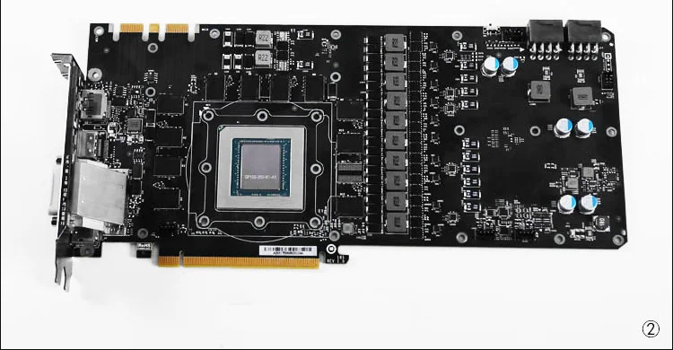 Полностью закрывающий блок графической карты BARROW для EVGA GTX1080Ti FTW3 игровой