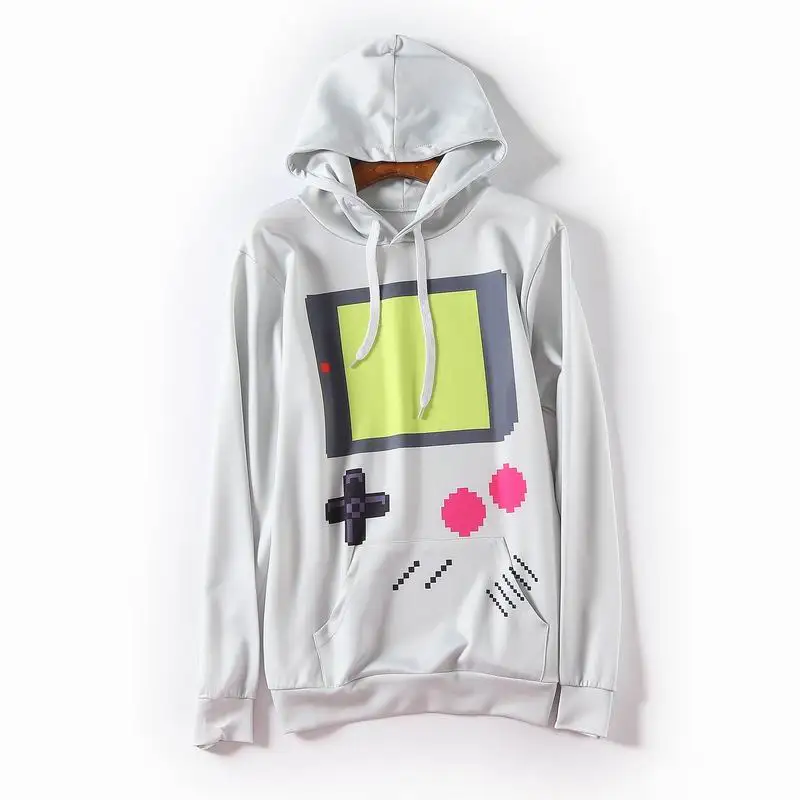 Мужская Весенняя Повседневная Толстовка с длинными рукавами и карманом