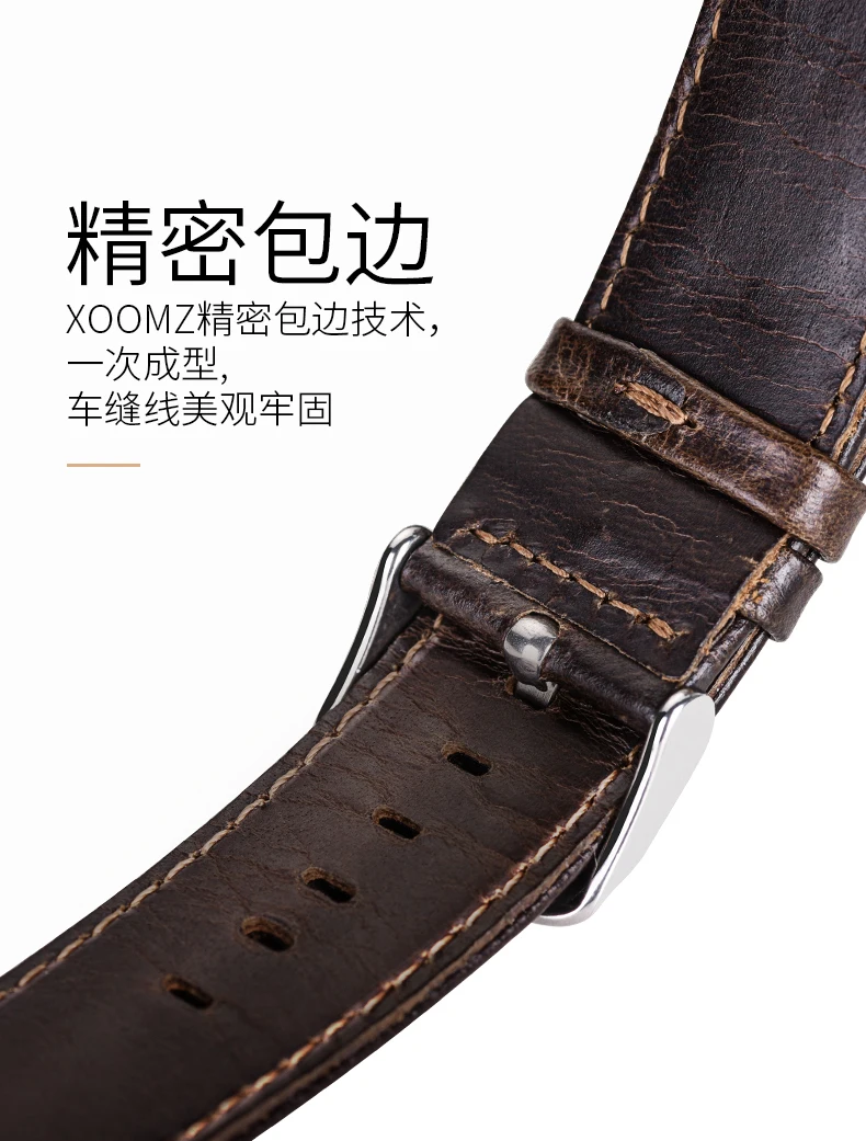 HOCO Quick Release Watch Band 20 мм ремешок из натуральной кожи для samsung Galaxy 42 мм/gear S2 Смарт часы замена Браслет