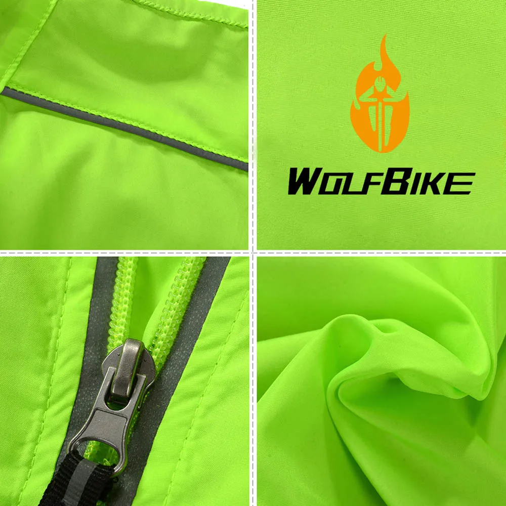 WOLFBIKE M-3XL велосипедная куртка мужская велосипедная куртка 5 цветов уличная Лыжная дождевик Пальто Велоспорт Джерси Chaqueta Ciclismo