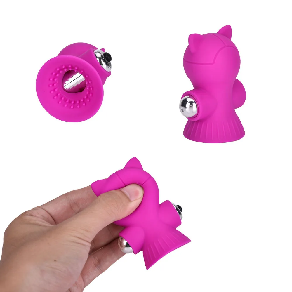 Сосание вибратор для сосков присоска клитор мастурбатор дилдо G-spot Стимулятор