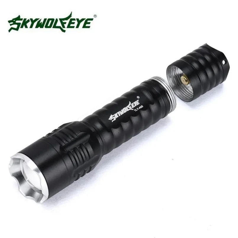 Небесный волчий глаз масштабируемый фокус 3000 люмен 3 режима XML T6 светодиодный