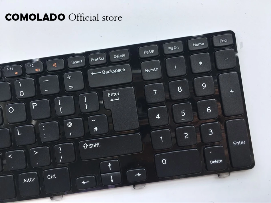 Английская клавиатура для Dell Inspiron 17 3721 3737 17R 5721 5737 M731R 5735 черная британская