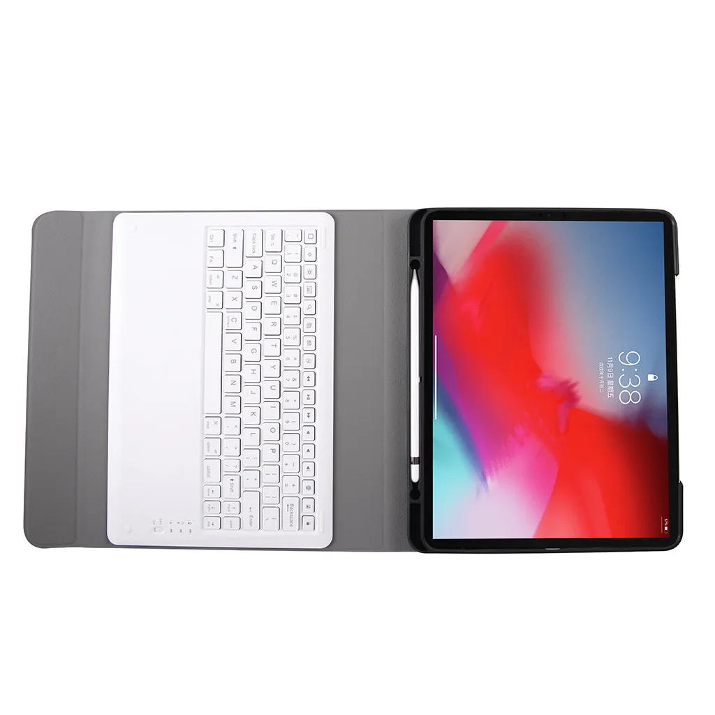 Чехол VOBERRY для IPad Pro 12,9 с функцией ручки, Беспроводная Bluetooth клавиатура, чехол для Ipad, клавиатура с функцией автоматического сна/пробуждения, Ipad Pro 12,9#2