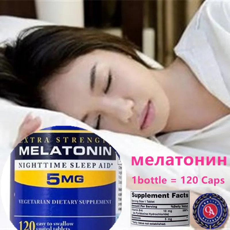 Экспресс-релиз мелатонин 5 мг 120 подсчет помощь в ночном сне