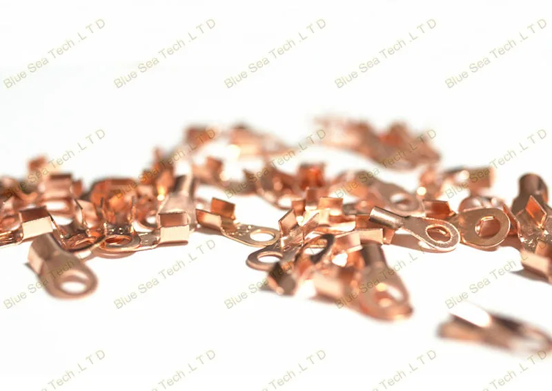 O образный 14 2 мм Φ клемма с медным лезвием a аккумулятора для автомобиля