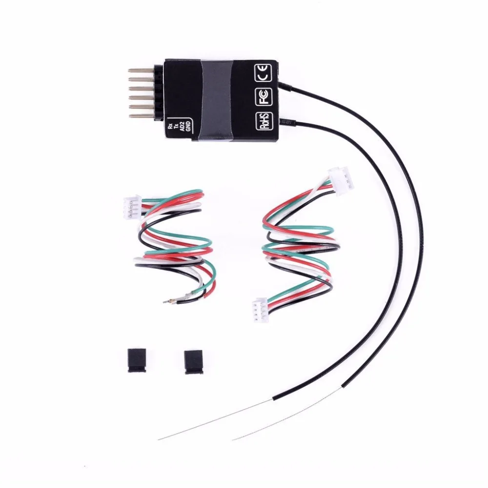 FrSky D4R II 4 канальный приемник w данных Порты и разъёмы CPPM RSSI (Ш/телеметрии) для RC