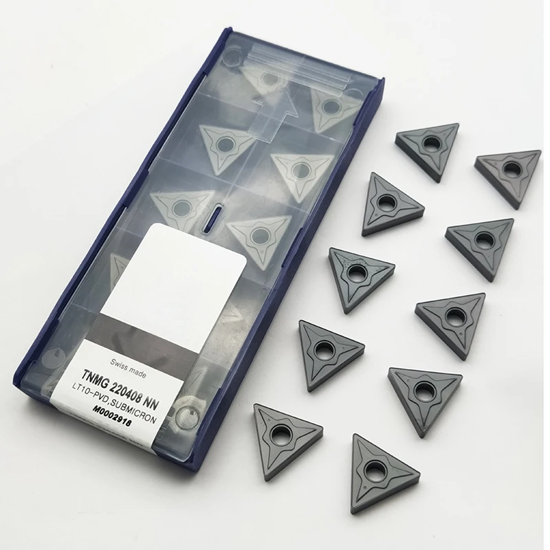 10pcs TNMG 220408 NN CNC Machining blade carbide insert lathe tool | Инструменты
