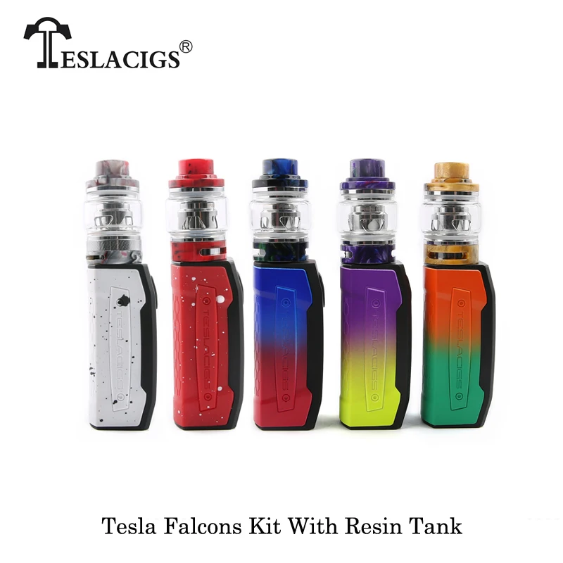 Электронные сигареты Tesla Falcons стартовый набор встроенный полимерный бак емкостью