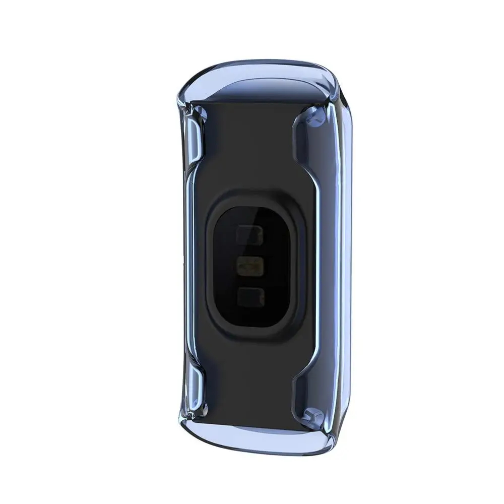 Модный мягкий ультратонкий защитный чехол из ТПУ для samsung Galaxy fit-e SM-R375 Защита от царапин Прочный фиолетовый