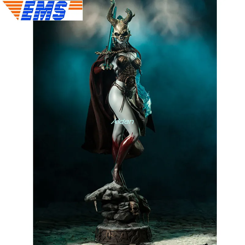 Аниме сексуальные фигурки 28 дюймов статуэтка дворца мертвых бюст Валькирия